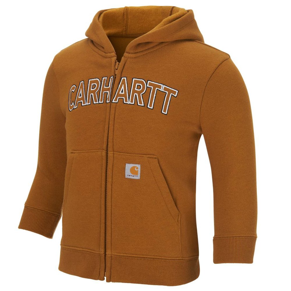 Carhartt Boys' Zip-up Hooded Long Sleeve Sweatshirt